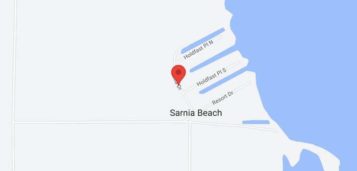map of 404 Sarnia DR